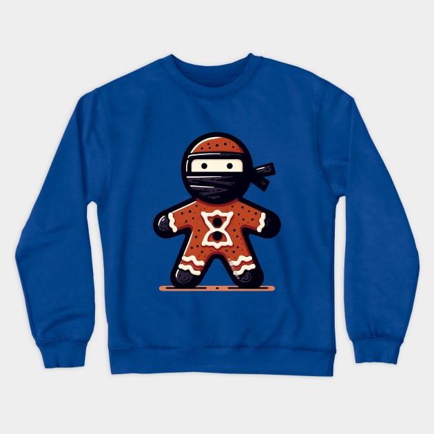 Ninjabread man Crewneck Sweatshirt by Sketchy